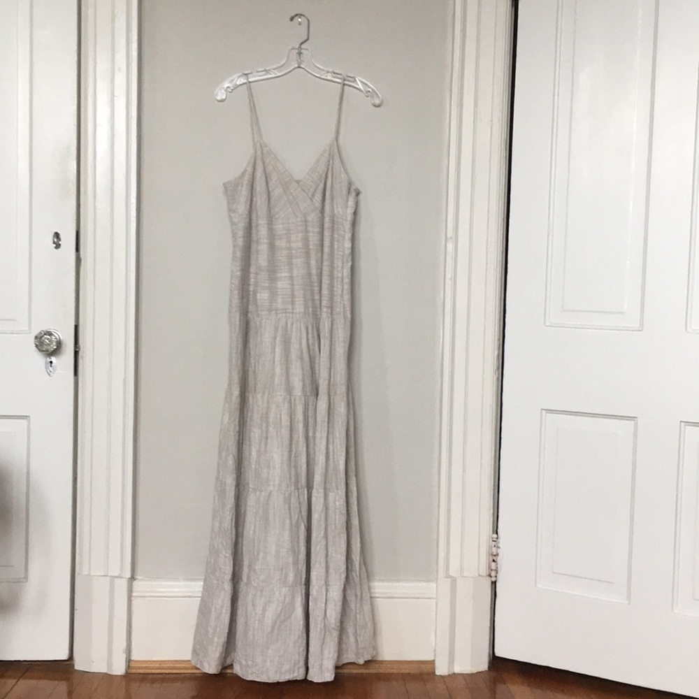 Banana Republic Cotton/ Linen Maxi Dress
